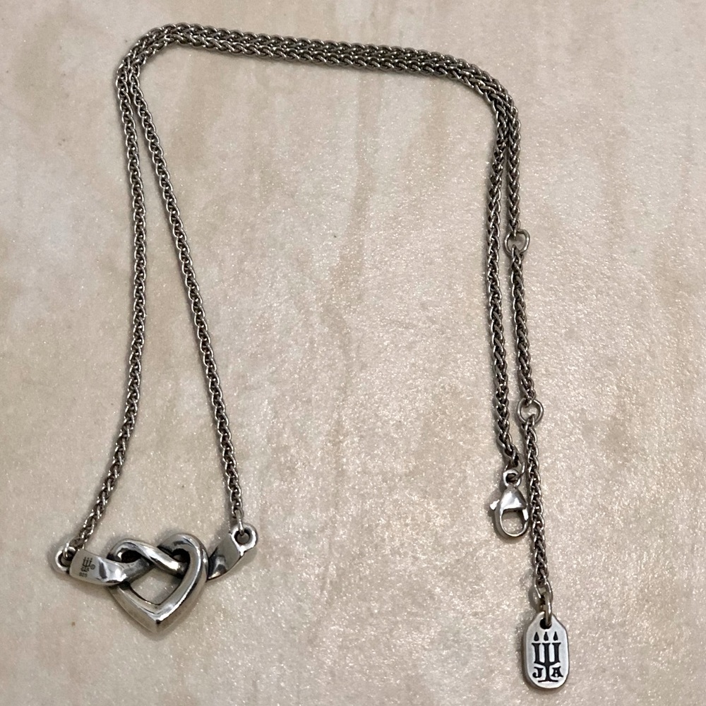 James Avery Heart Knot Necklace